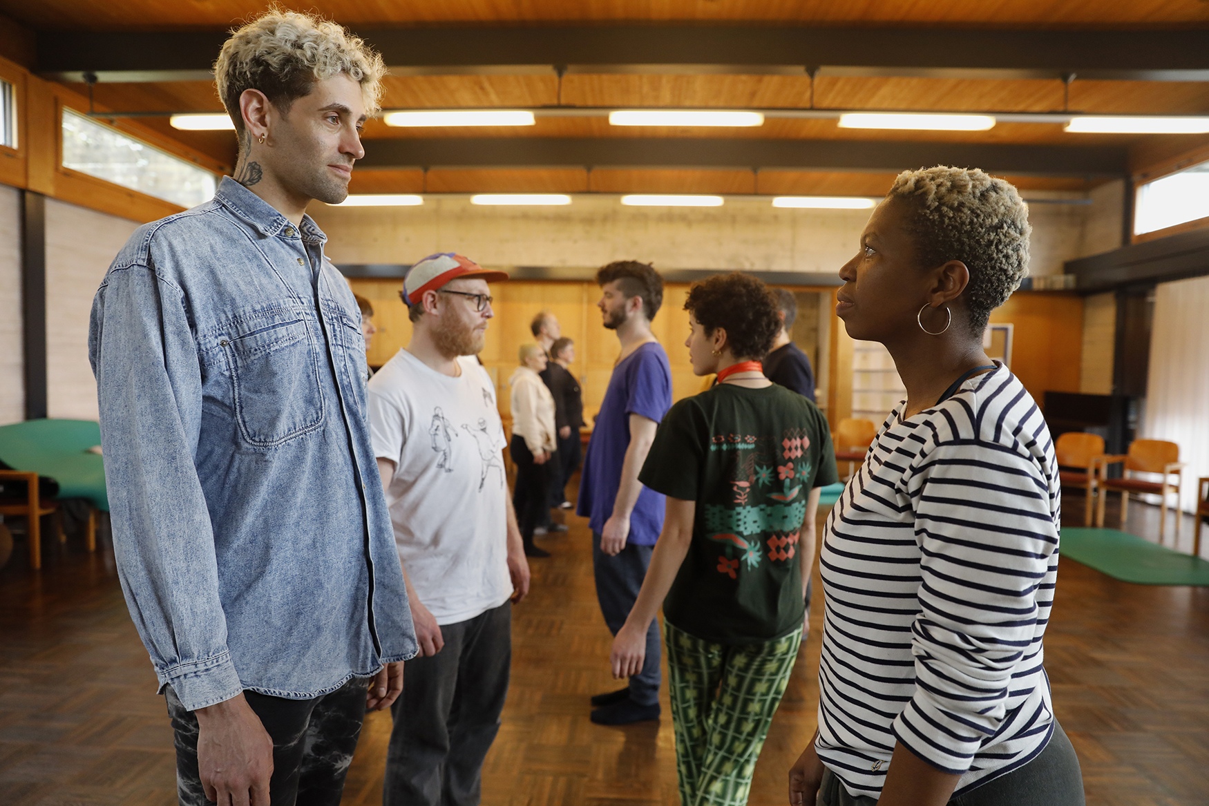 Begegnung von Kulturschaffenden