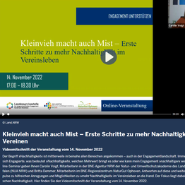 Screenshot der Webseite der Landesservicestelle für bürgerliches Engagement NRW.