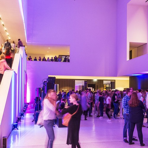 Lichtnacht im LWL Museum für Kunst und Kultur in Münster.