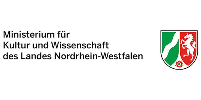 Das Logo des Ministeriums für Kultur und Wissenschaft Nordrhein-Westfalen