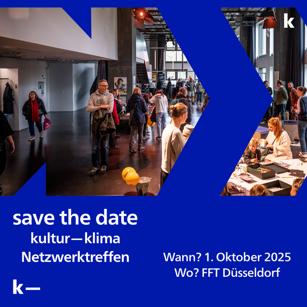 Visual save the date kultur-klima Netzwerktreffen Visual save the date kultur-klima Netzwerktreffen