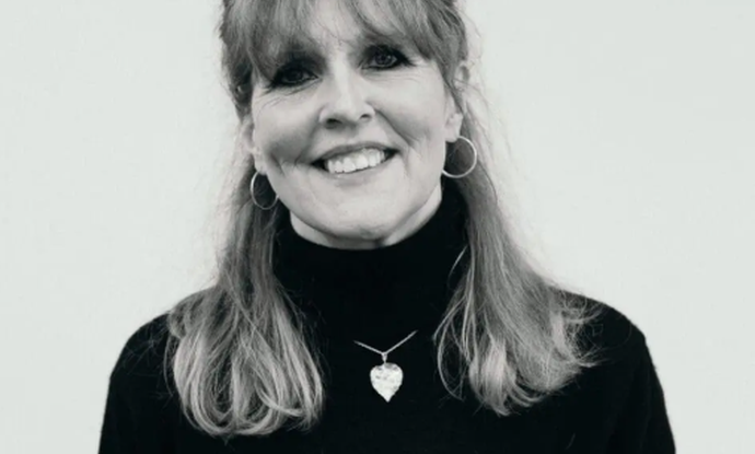 Schwarzweiß Portrait von Alison Tickell