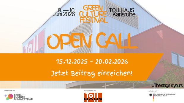 Visual Open Call für Festivalbeiträge 2026 der Green Culture Anlaufstelle