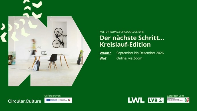 Veranstaltungsvisual für Online-Reihe "Der nächste Schritt..."