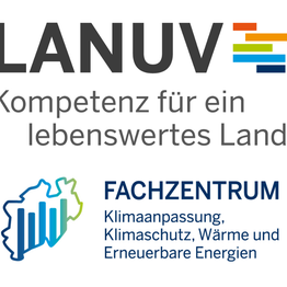 Logo Landesamt für Natur, Umwelt und Verbraucherschutz (LANUV) und Fachzentrum Klima NRW