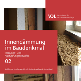 Cover der Veröffentlichung Innendämmung im Baudenkmal