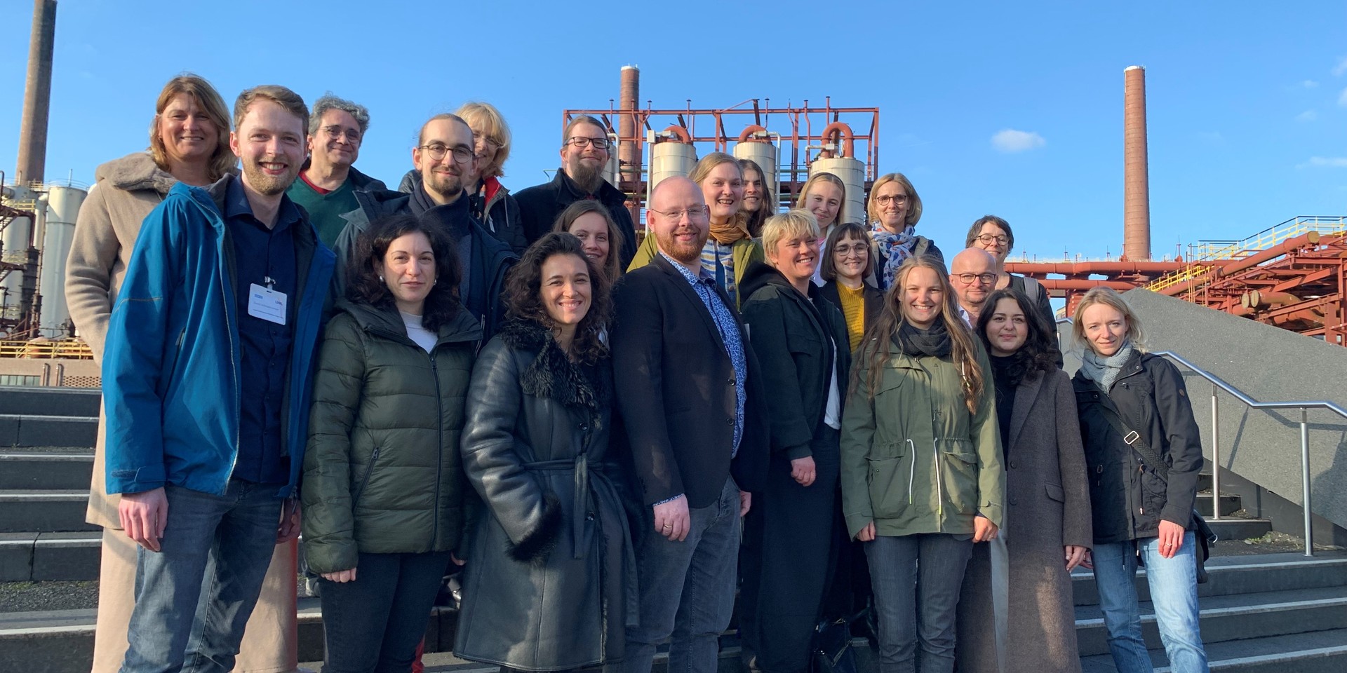 Gruppenfoto der engagierten Nachhaltigkeits- und Transformationsmanager:innen