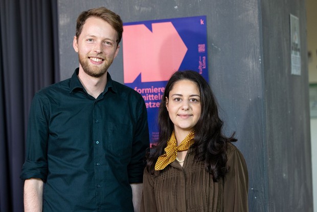 Foto von David Schmalenstroer und Rojan-Lynn Frey