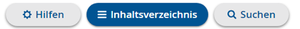 Ein blaues Feld mit dem Wort Inhaltsverzeichnis.