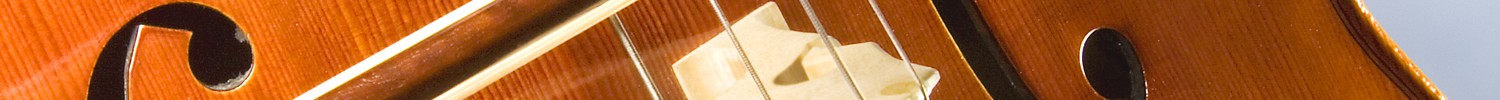 Nahaufnahme eines Cellos.